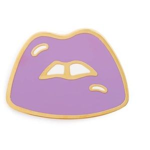 Stoney Clover Lane Purple Lips Enamel Pin